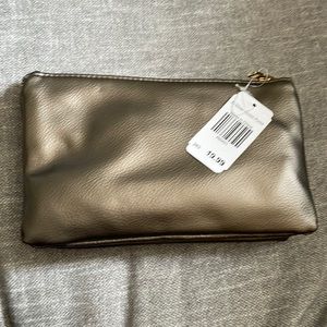 Indigo Soul Clutch Purse (gunmetal silver color)